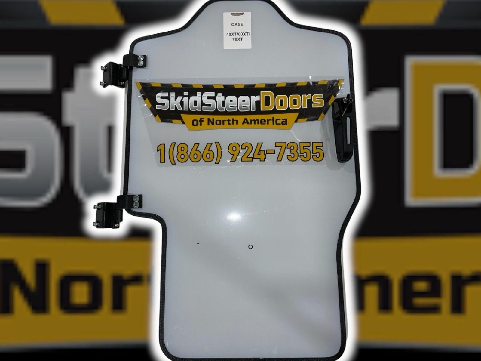 Case skid steer door