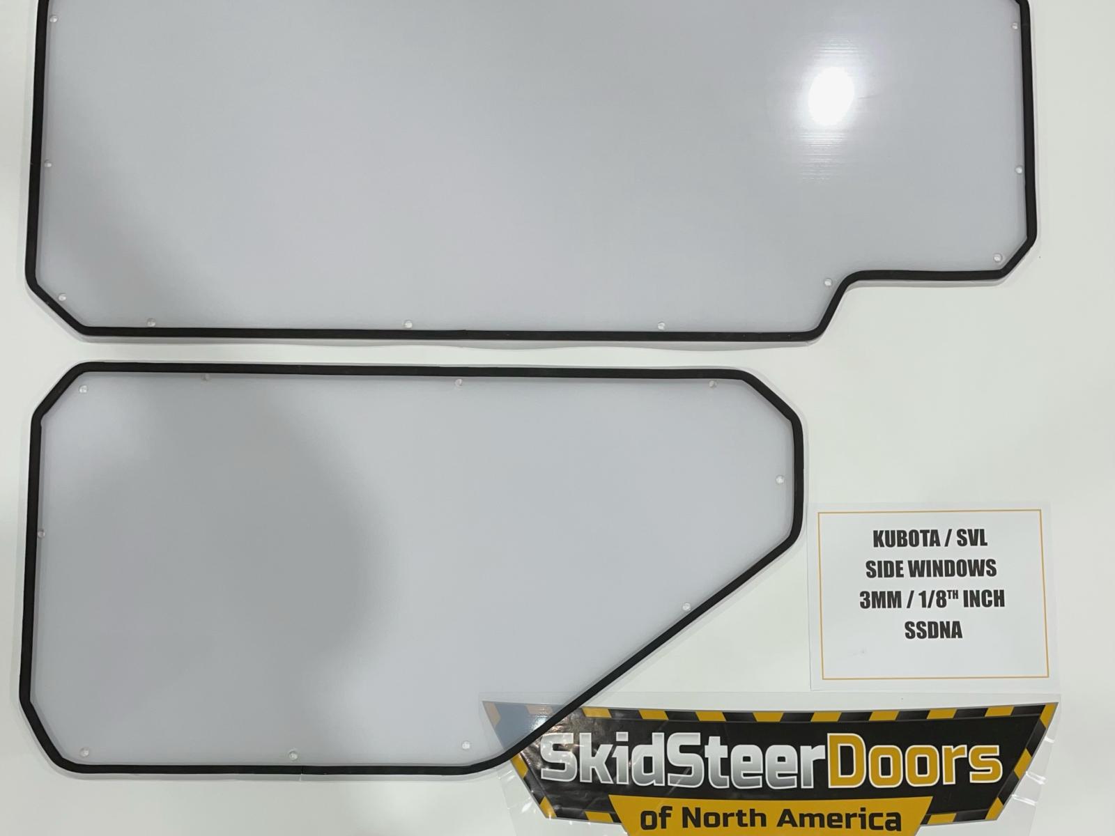 Kubota SVL Side Panel Window (Set)