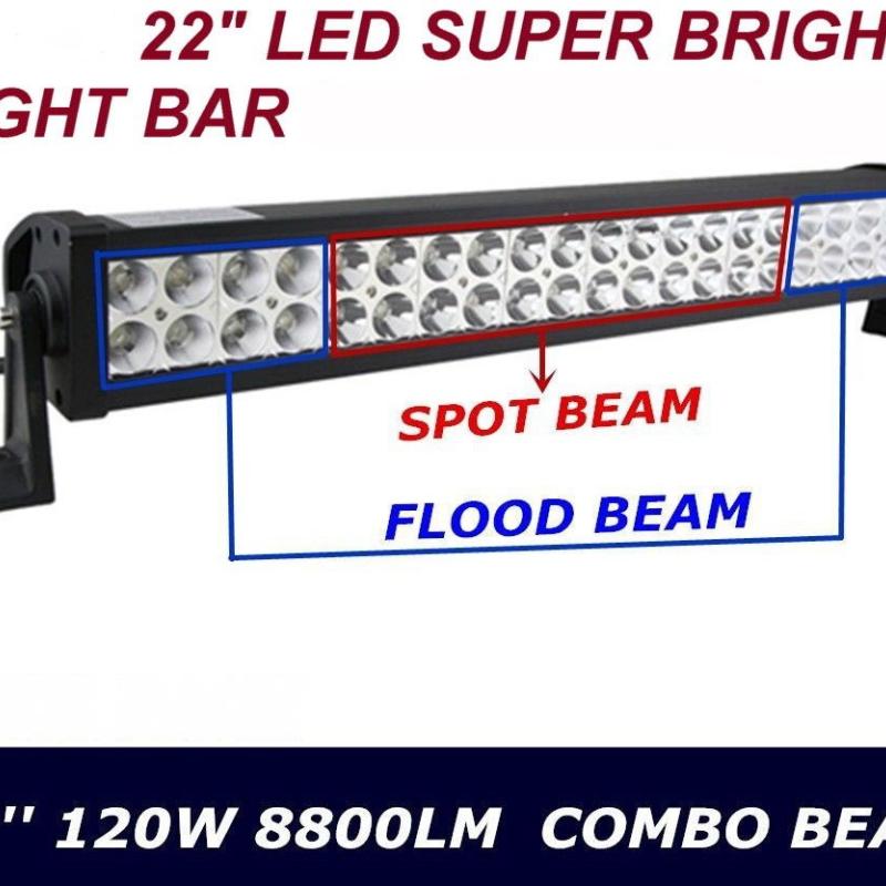 22″ LED Light Bar For Skid Steer